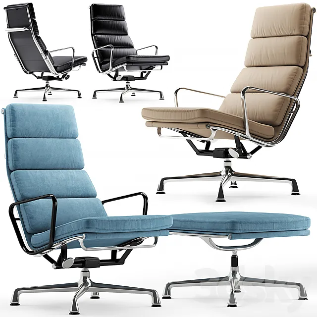 Vitra Soft Pad Chair 3DModel