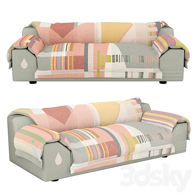 VITRA vlinder sofa 3D Model VITRA vlinder sofa 3D Model