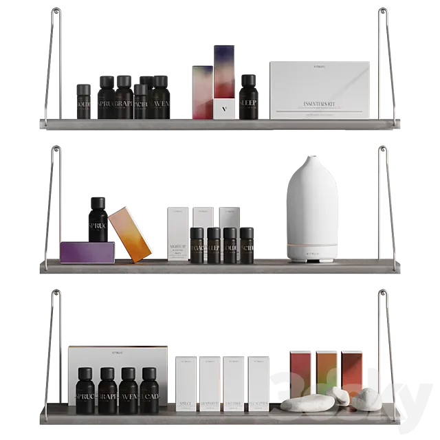 Vitruvi product set 3D Model