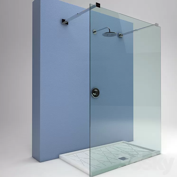 Vitruvit shower tray 3D Model Vitruvit shower tray 3D Model