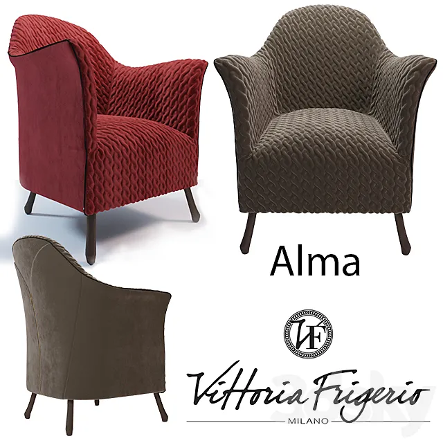 Vittoria Frigerio-Alma 3DModel