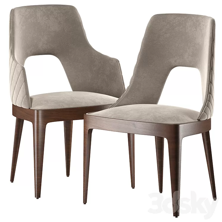 Vittoria Frigerio Reina Chair 3D Model Free Download