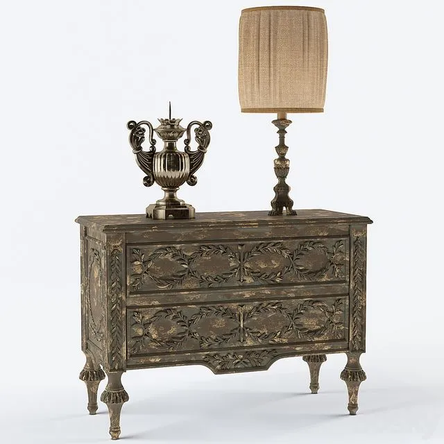 Vittorio Grifoni art.6715 art.6716 3D Model Vittorio Grifoni art.6715 art.6716 3D Model