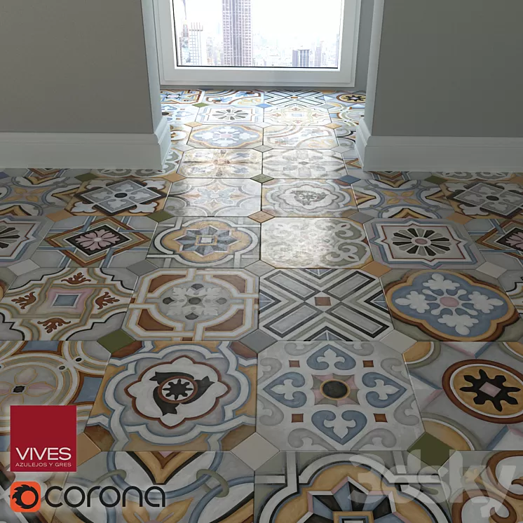 Vives Octogono 3D Model