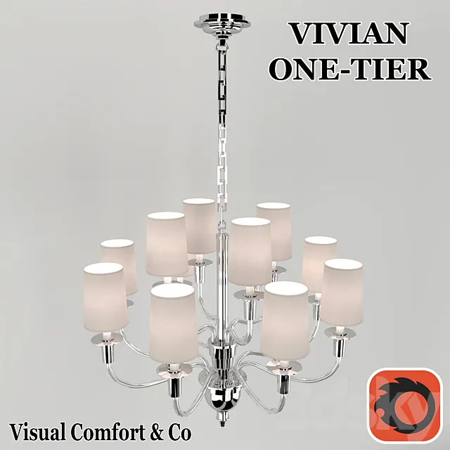 VIVIAN ONE-TIER 3DModel VIVIAN ONE-TIER 3DModel