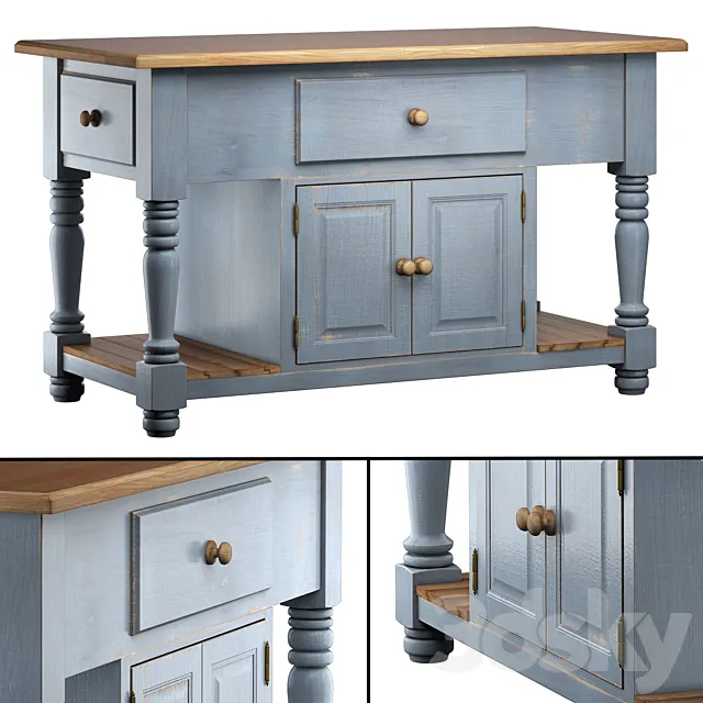 Vivien kitchen island 3DModel