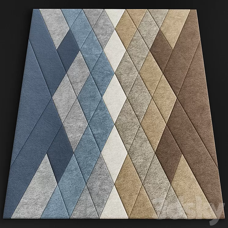 Vivus rug from BoConcept (low poly) 3D Model