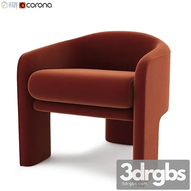 Vladimir kagan weiman lounge chair 3D Model Download Vladimir kagan weiman lounge chair 3D Model Download