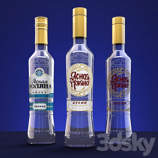 Vodka 3DModel