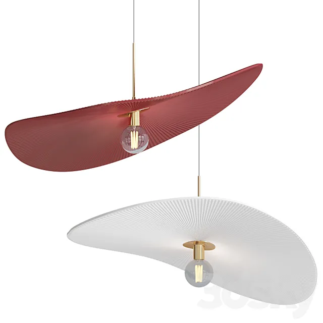Vogue Plissè-Hanging lamp 3D Model