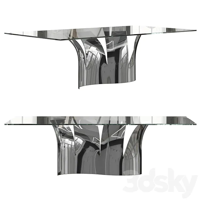 VOILES Dining Table 3DModel VOILES Dining Table 3DModel