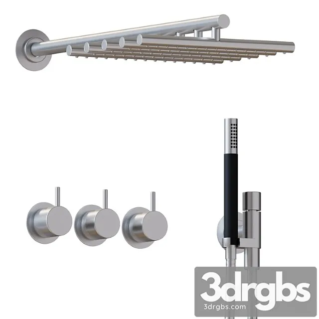 Vola Thermostatic Shower Mixer 3D Model Download