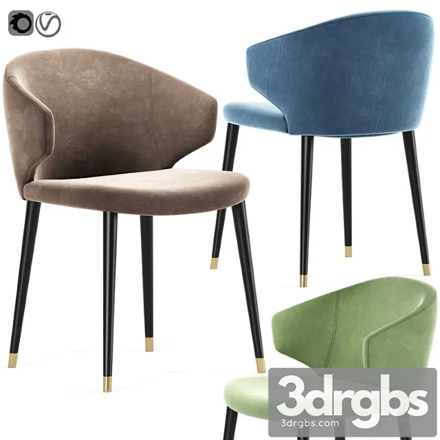 Volante dining chair with arm beige eichholtz 2 3D Model Download Volante dining chair with arm beige eichholtz 2 3D Model Download