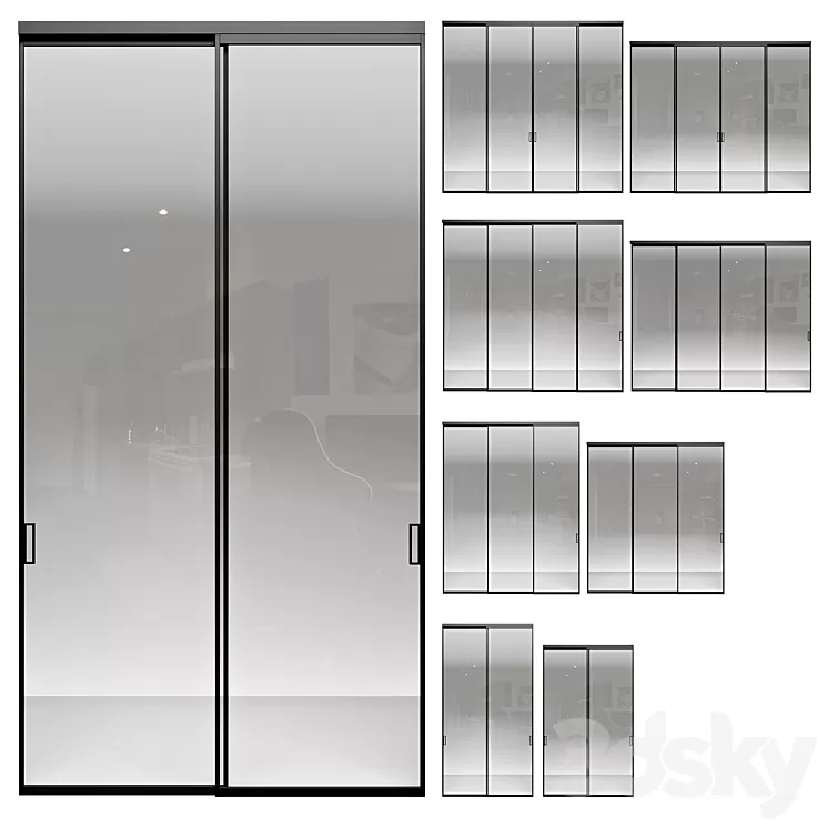 Volhovec aluminum partitions Formato 3D Model Free Download