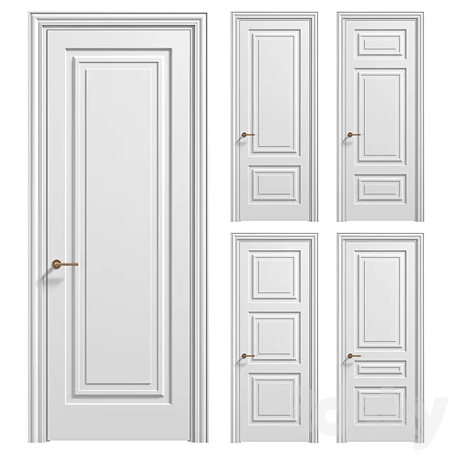 Volhovec doors MASCOT 3D Model