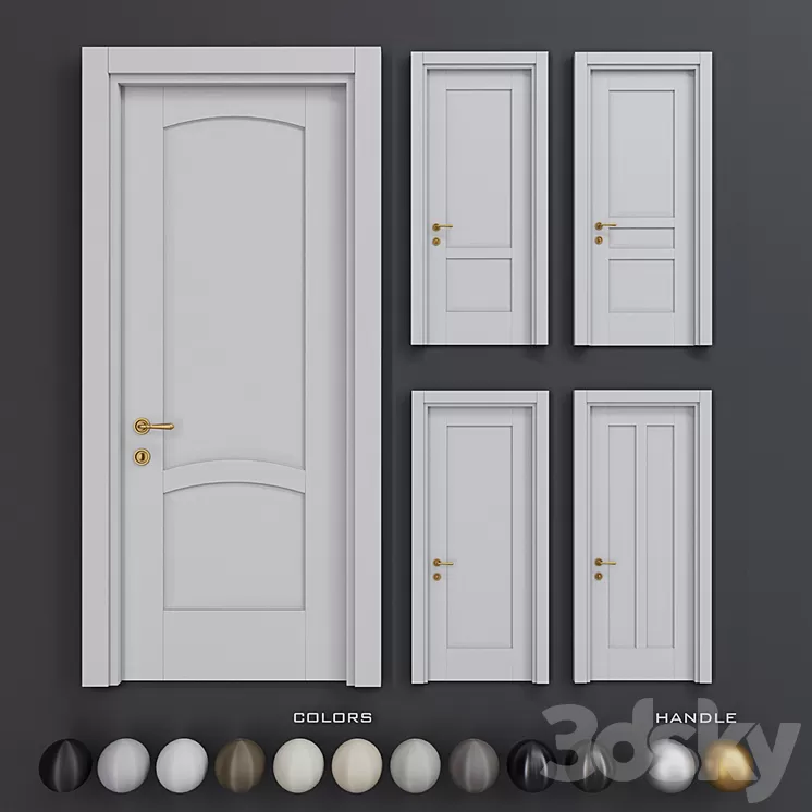 Volhovec Galant set 1 3D Model