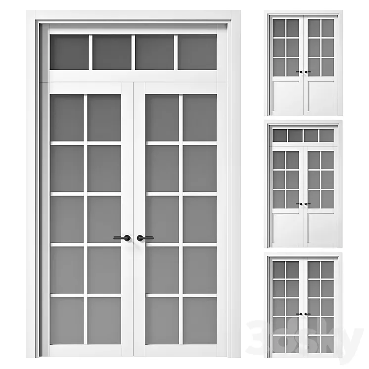 Volhovec NEO set.5 doors 3D Model