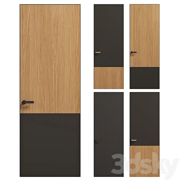 Volhovec VELVET doors 3D Model