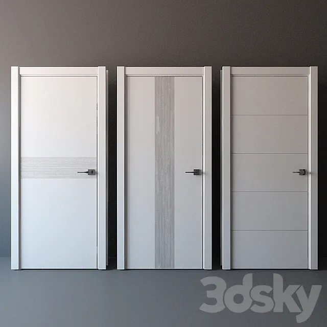 Volhovets doors Linea 3DModel
