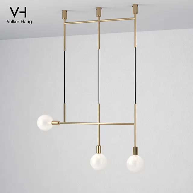 VolkerHaug Triple Kick Pendant Light 3DModel