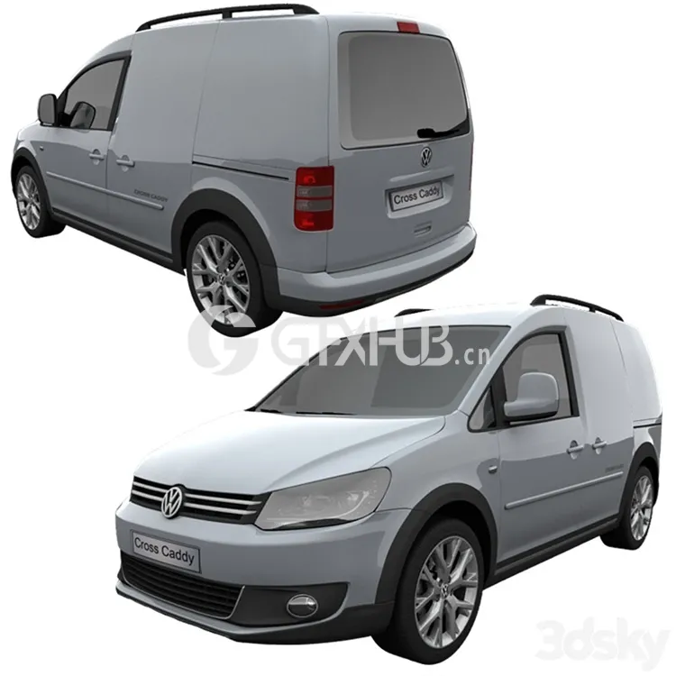 Volkswagen Cross Caddy Kasten 2013 – 3581 Volkswagen Cross Caddy Kasten 2013 – 3581