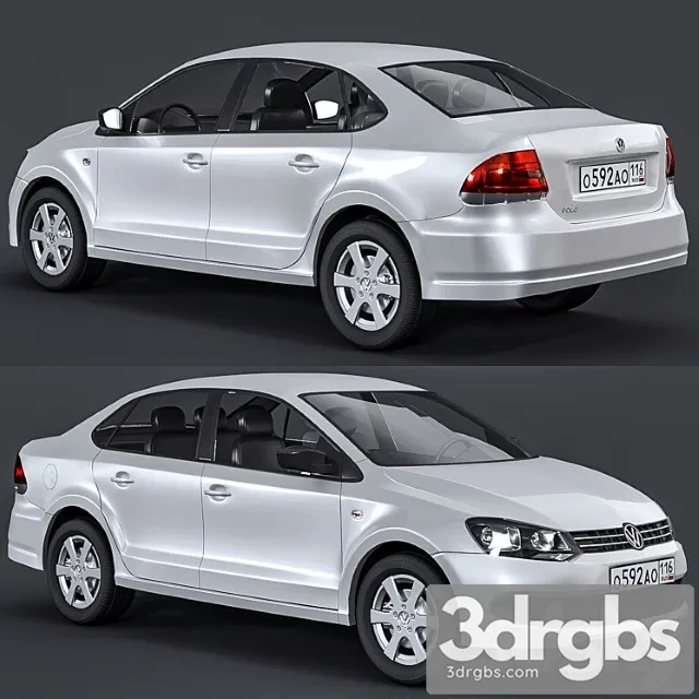 Volkswagen polo 3D Model Download