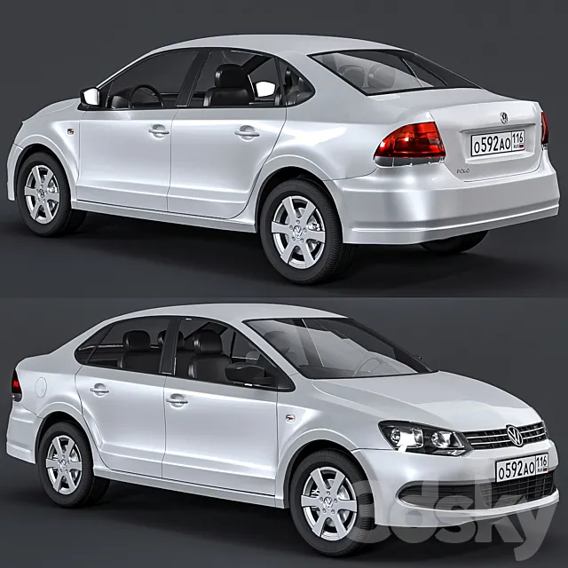 Volkswagen Polo 3D Model