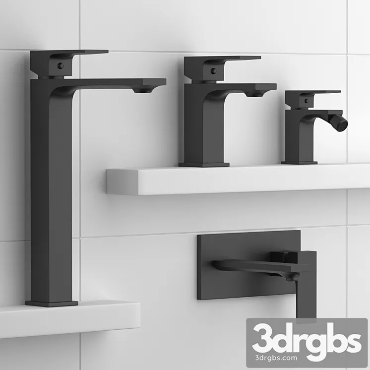 Volle De La Noche Faucet Set 1 3D Model Download