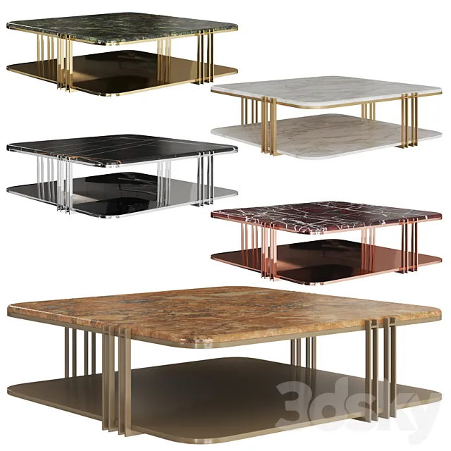 VOLPI KASSEL Coffee table 3DModel