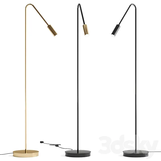 VOLTA Floor lamp By Estiluz 3D Model