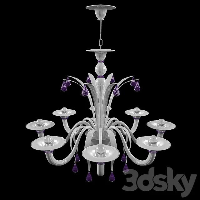VOLTOLINA _ Iris lamadario 8L 3DModel VOLTOLINA _ Iris lamadario 8L 3DModel
