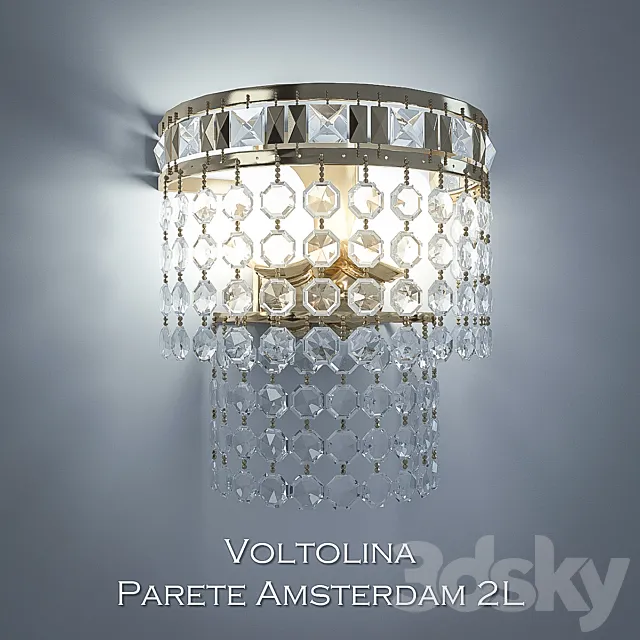VOLTOLINA Parete Amsterdam 2L 3D Model VOLTOLINA Parete Amsterdam 2L 3D Model