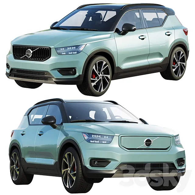 Volvo XC40 _ XC40 recharge 2020 3DModel