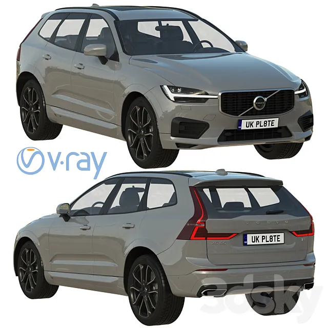 Volvo XC60 R-Design 3DModel