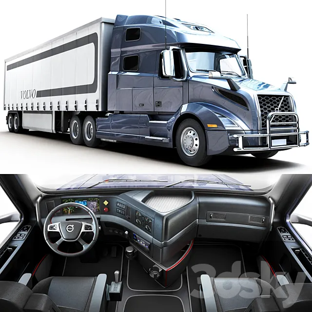 volvo_vnl 3DModel