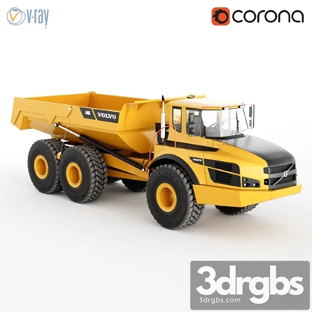 Volvoa40g 3D Model Download