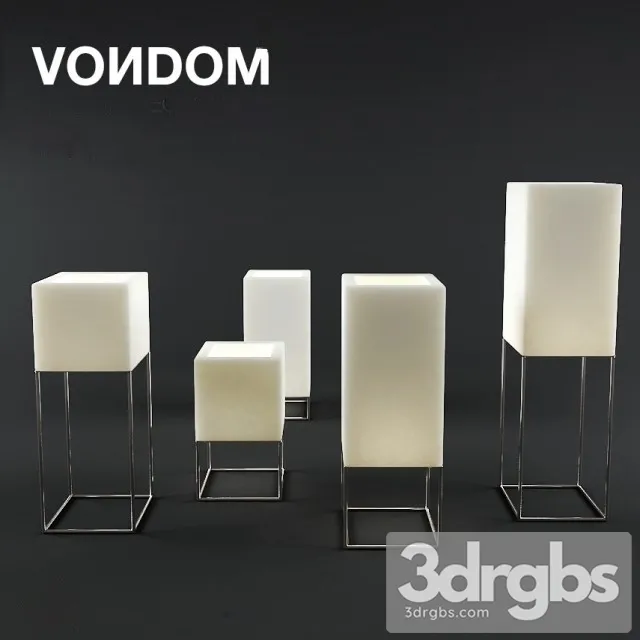 Vondom Vela Matte Lamp 3D Model Download Vondom Vela Matte Lamp 3D Model Download