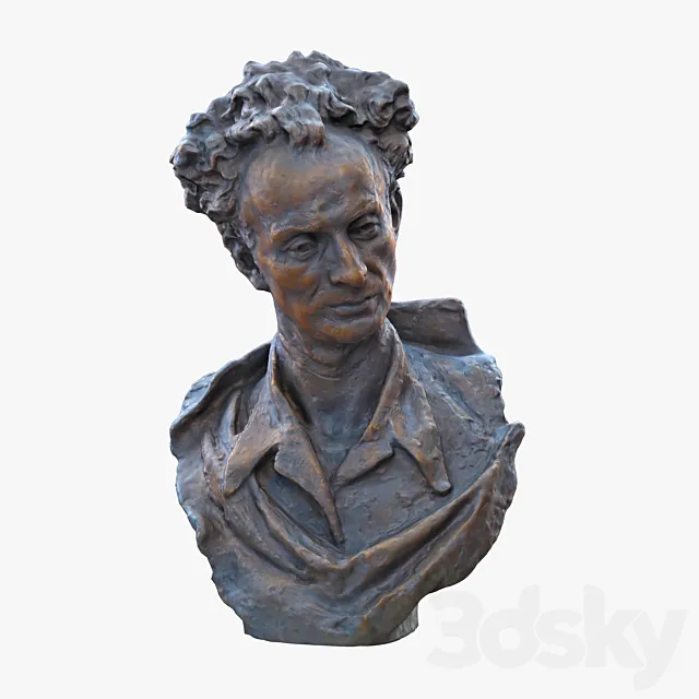 Voronov Natan Moiseevich (1916 – 1978) 3D Model Voronov Natan Moiseevich (1916 – 1978) 3D Model