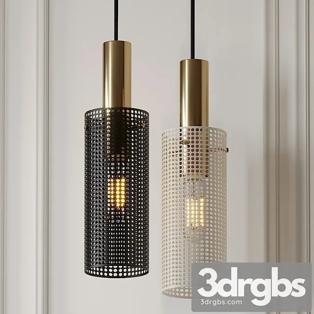 Vouge Small Pendant Lamp By Rubn 3D Model Download