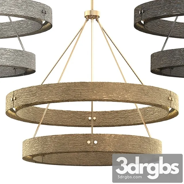 Vouvray two-tier round chandelier 60 Vouvray two-tier round chandelier 60