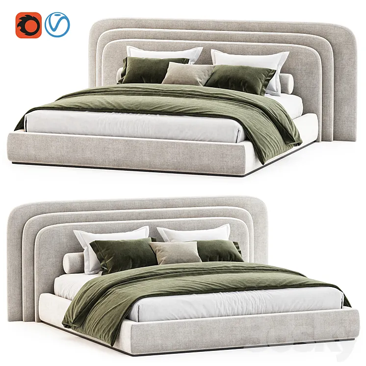 Voyage Royal Bed by 1stdibs 3D Model Free Download