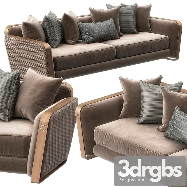 Voyage sofa by cantori 2 3D Model Download Voyage sofa by cantori 2 3D Model Download