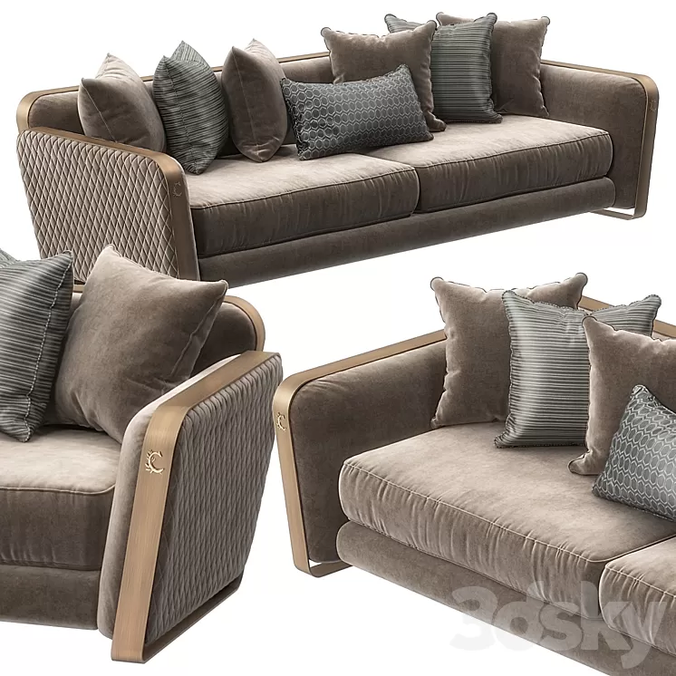 Voyage sofa by Cantori 3D Model Free Download Voyage sofa by Cantori 3D Model Free Download