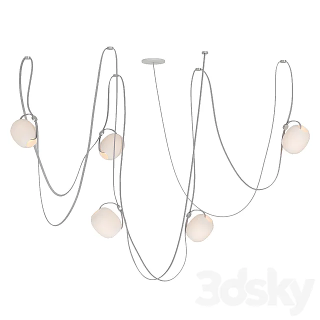 VS-5 Vitis Chandelier 3D Model