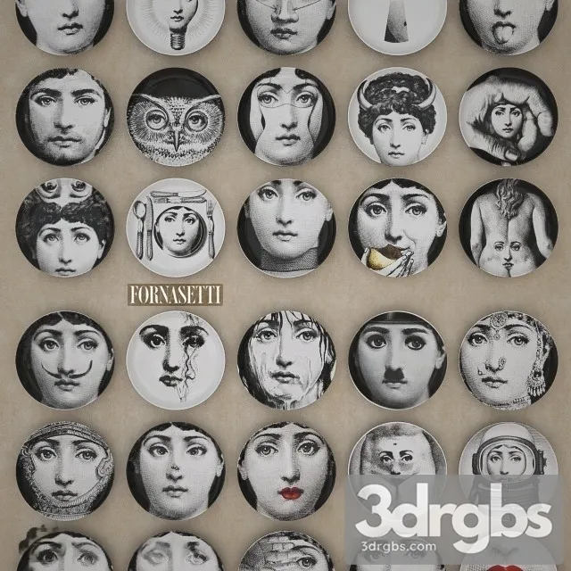 Vse Tarelki 3D Model Download