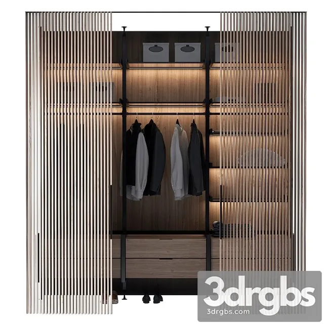 Vstraivaemaia Prikhozhaia Armadio Dandy 3D Model Download