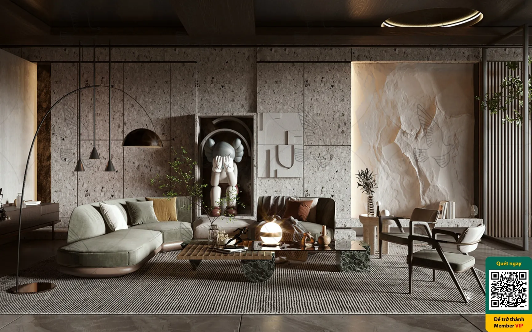 Wabi Sabi 3D model – 009 – 3648