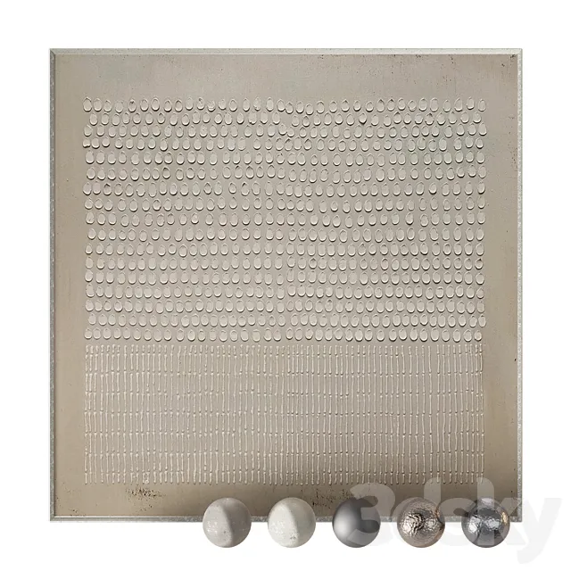 Wabi Sabi Minimalist Painting abas131 3D Model Wabi Sabi Minimalist Painting abas131 3D Model