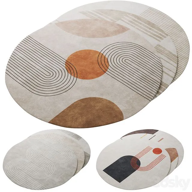 Wabi-sabi round from Aliexpress 3D Model