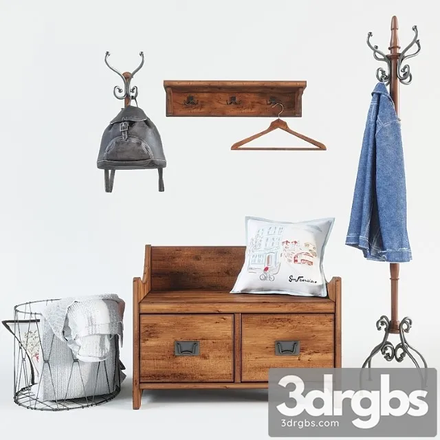 Wade bench 2 3D Model Download